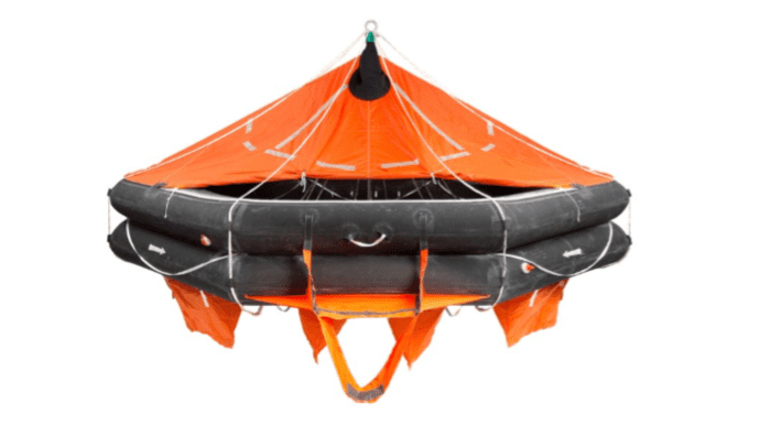 VIKING LIFERAFT DAVIT LAUNCHABLE 20 PERS. - 20DKF
